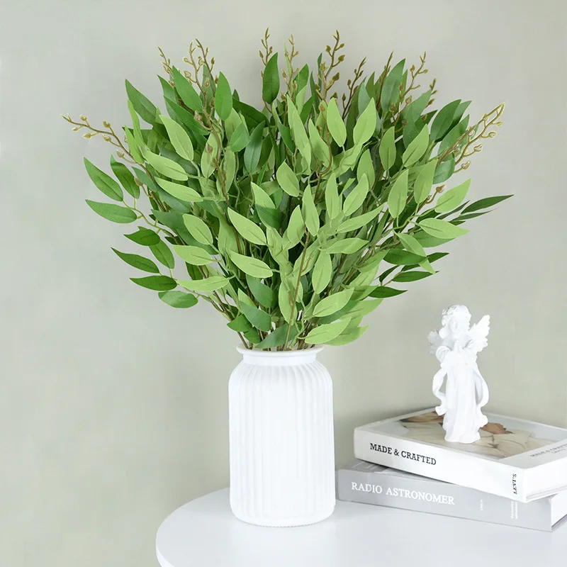 人工植物 イタリアン ルスカス グリーン ステム スプリング - Ruscus Stem Faux のレビューと価格