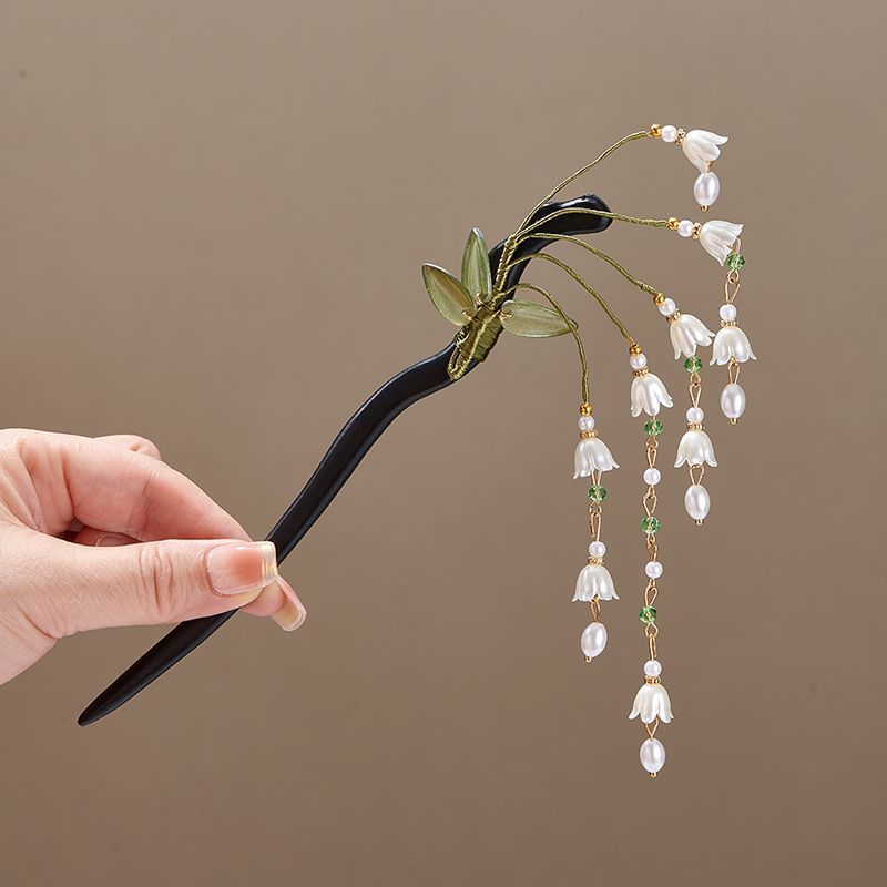 木製フラワーヘアピンヴィンテージ Convallaria M - Florist Supplies のレビューと価格